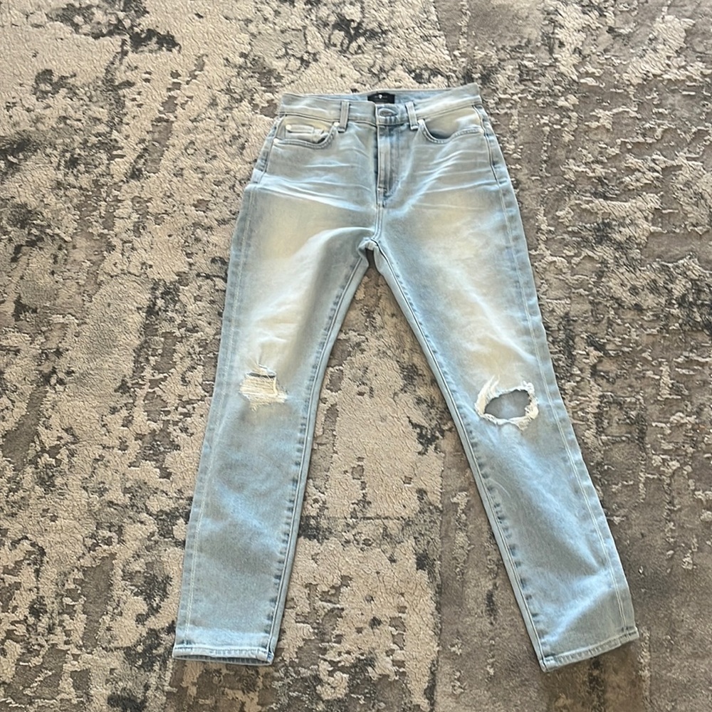 high waist jeans